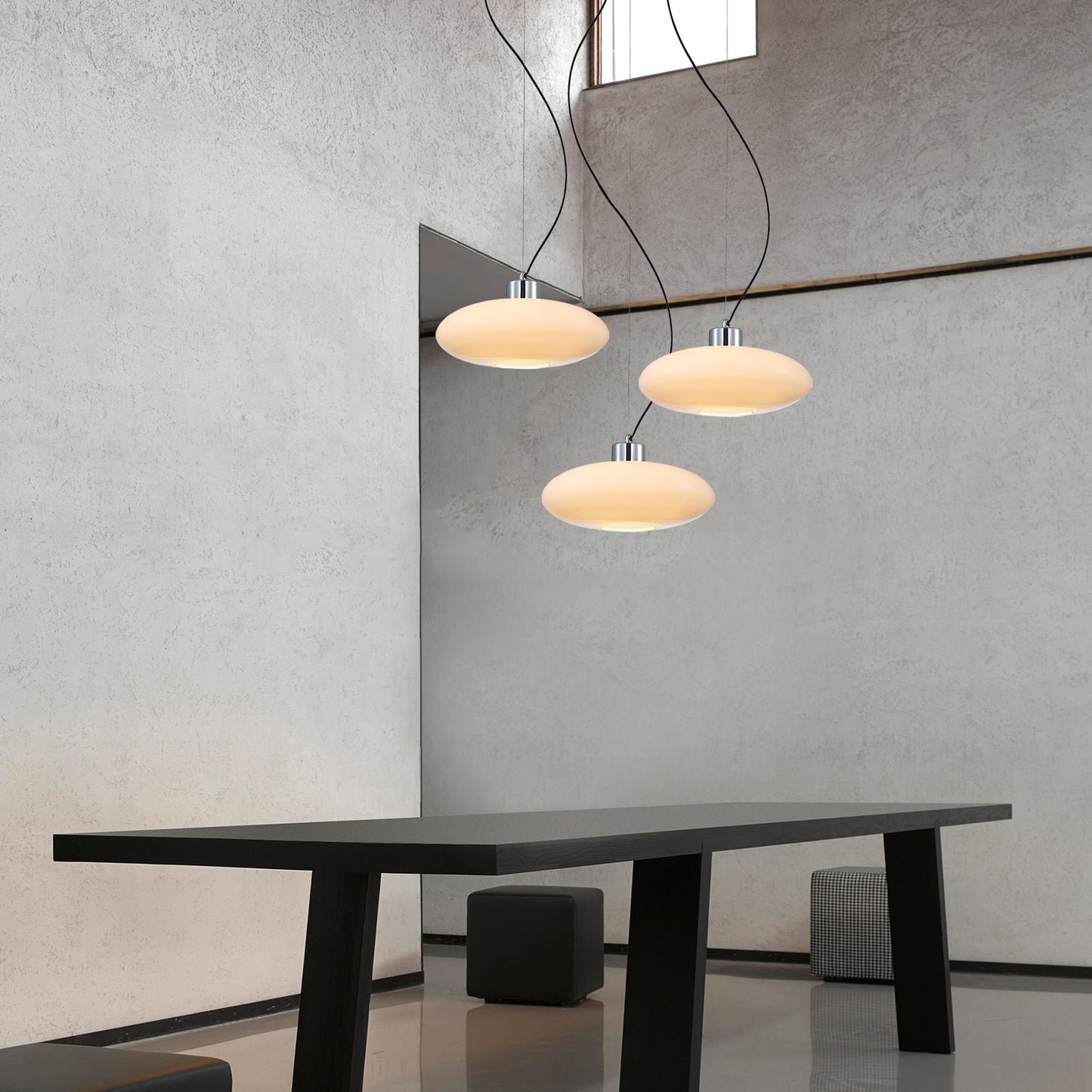 Persimmon Glass Pendant Lamp