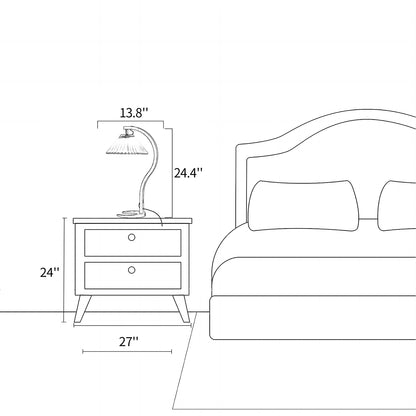 Pleated Table Lamp