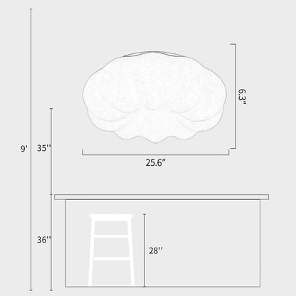 Pumpkin Cloud Ceiling Light