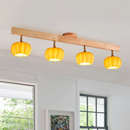 Pumpkin Track Light