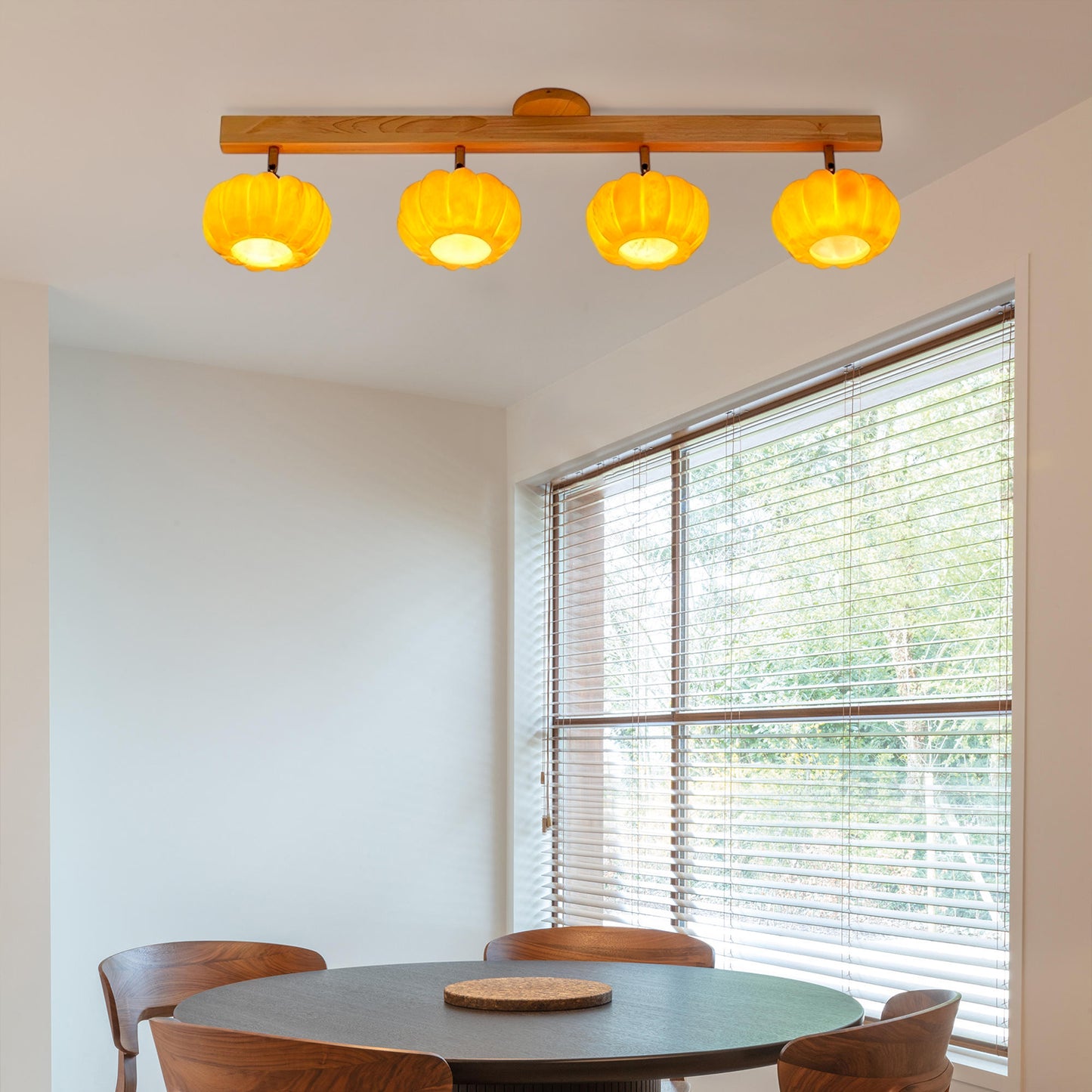 Pumpkin Track Light