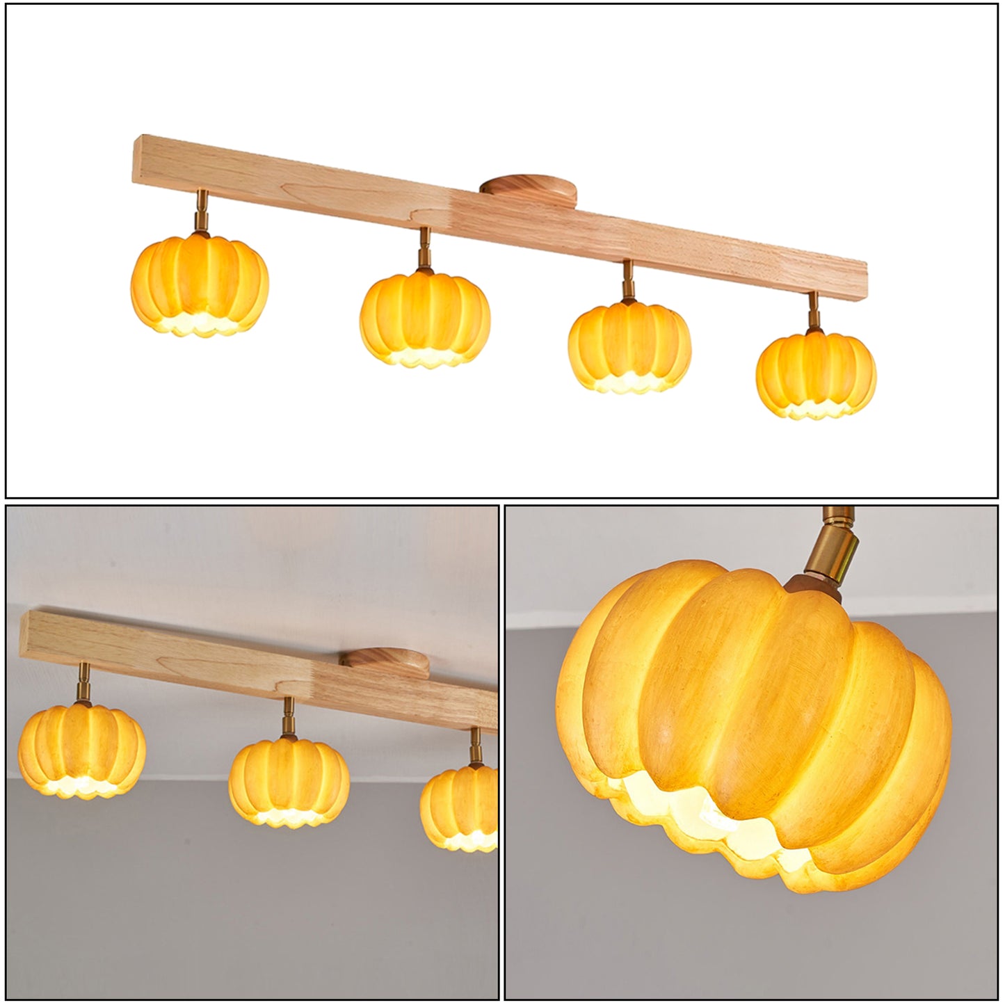 Pumpkin Track Light