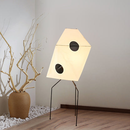Rice Paper UF3-Q Floor Lamp