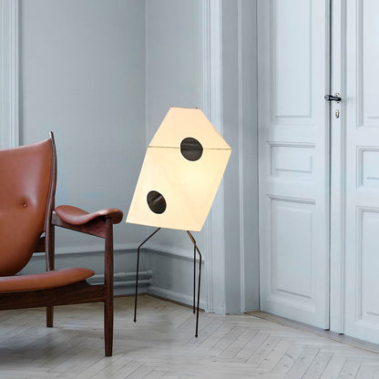 Rice Paper UF3-Q Floor Lamp