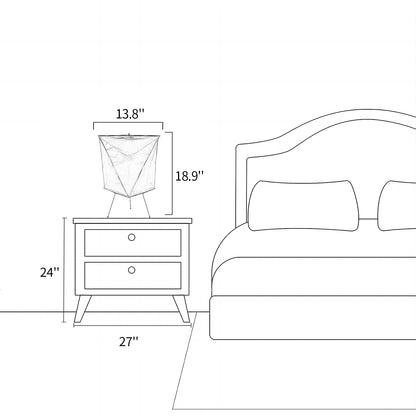 Rice Paper YA2 Table Lamp