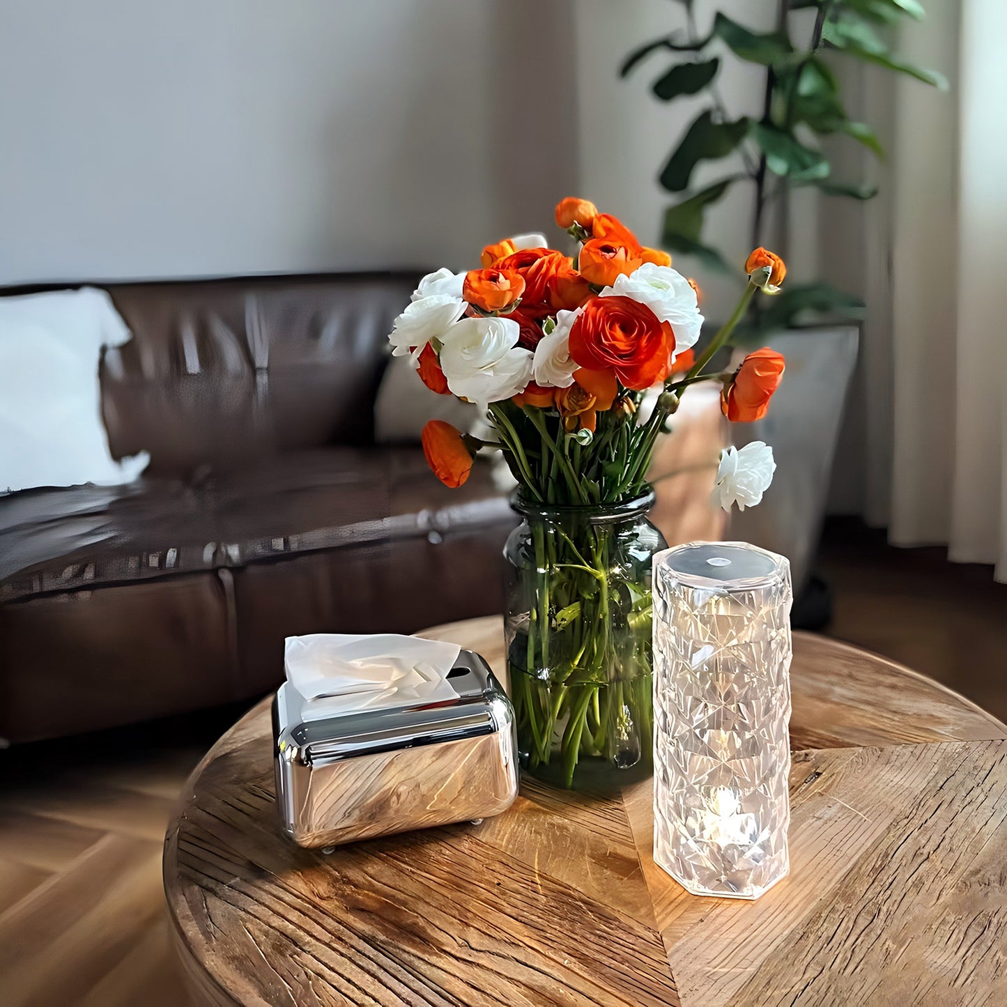 Rose Diamond Table Lamp