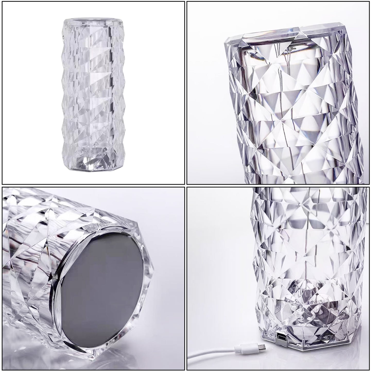 Rose Diamond Table Lamp