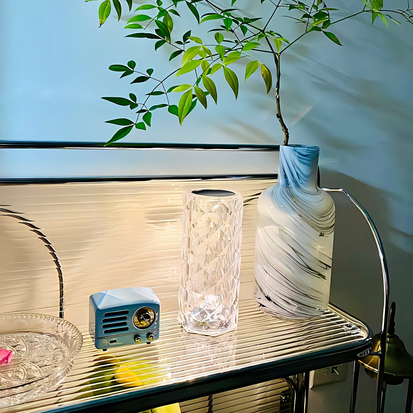 Rose Diamond Table Lamp