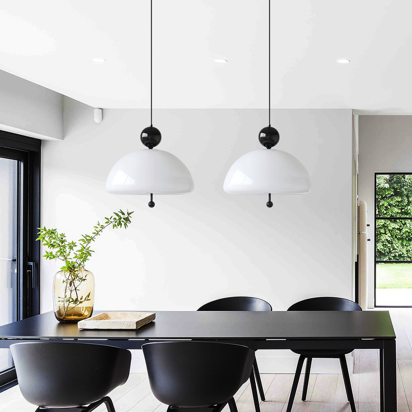 Saliscendi Glass Pendant Light