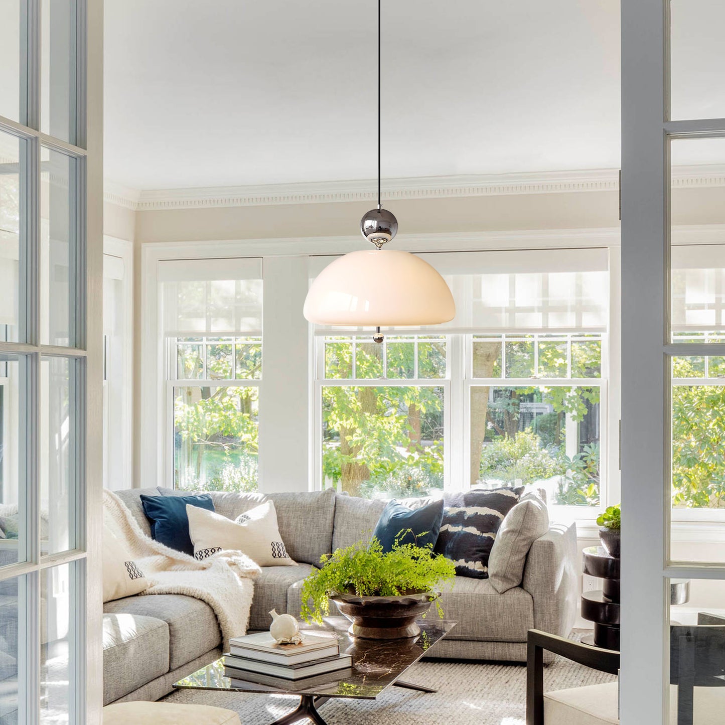 Saliscendi Glass Pendant Light