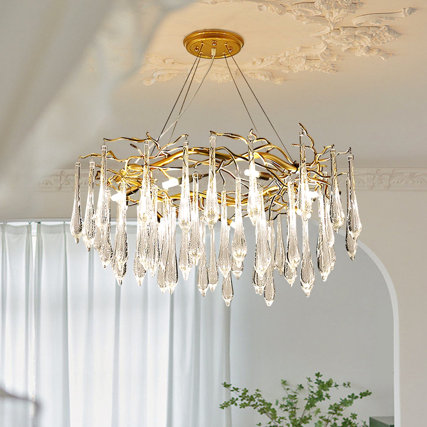 Serip Crystal Chandelier