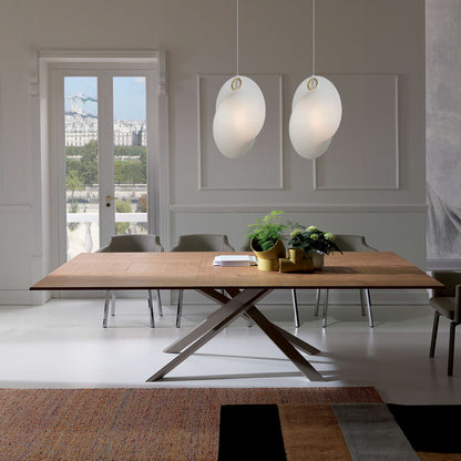 Silk Overlap Pendant Lamp