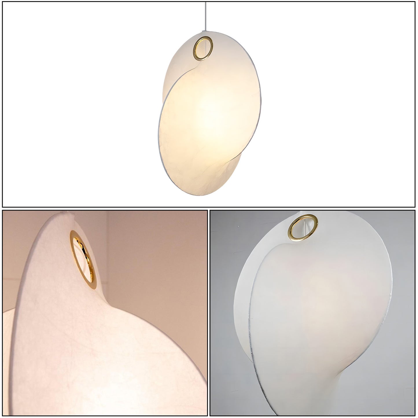 Silk Overlap Pendant Lamp