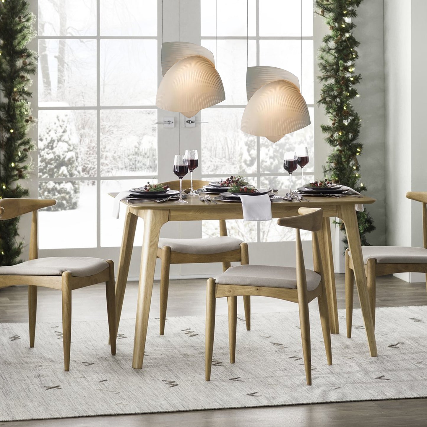 Silk Voiles Pendant Light