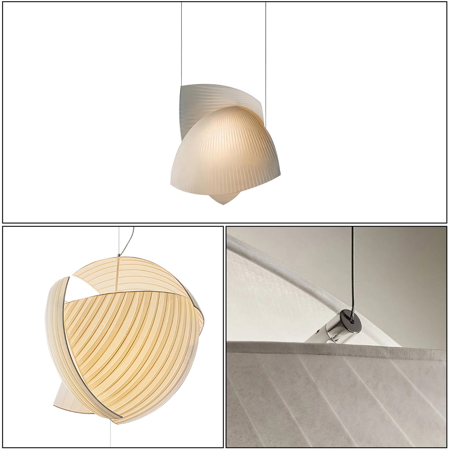 Silk Voiles Pendant Light