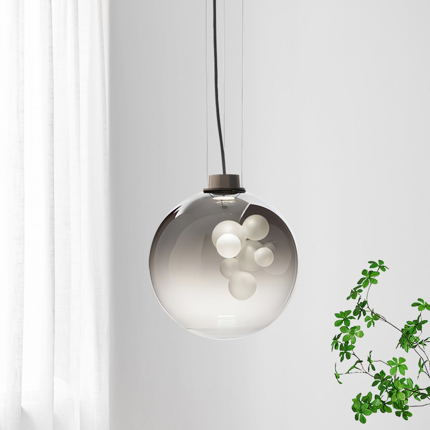 Soap Sphere Pendant