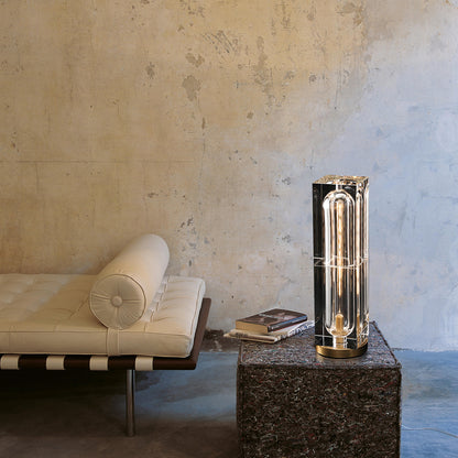 Square Crystal Table Lamp