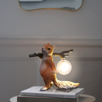 Squirrel Table Lamp