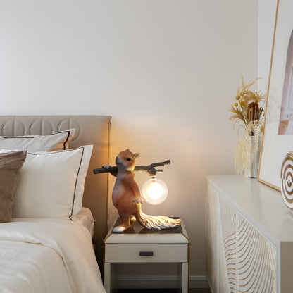 Squirrel Table Lamp