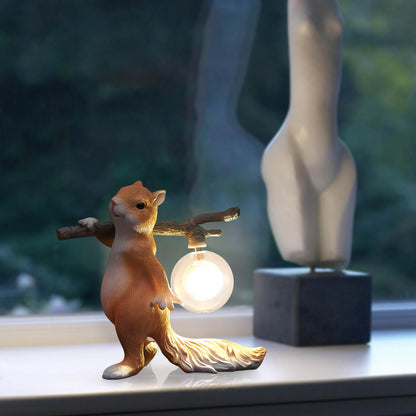 Squirrel Table Lamp