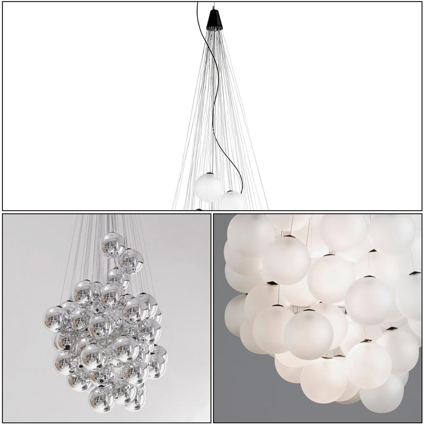 Stochastic Bubble Chandelier