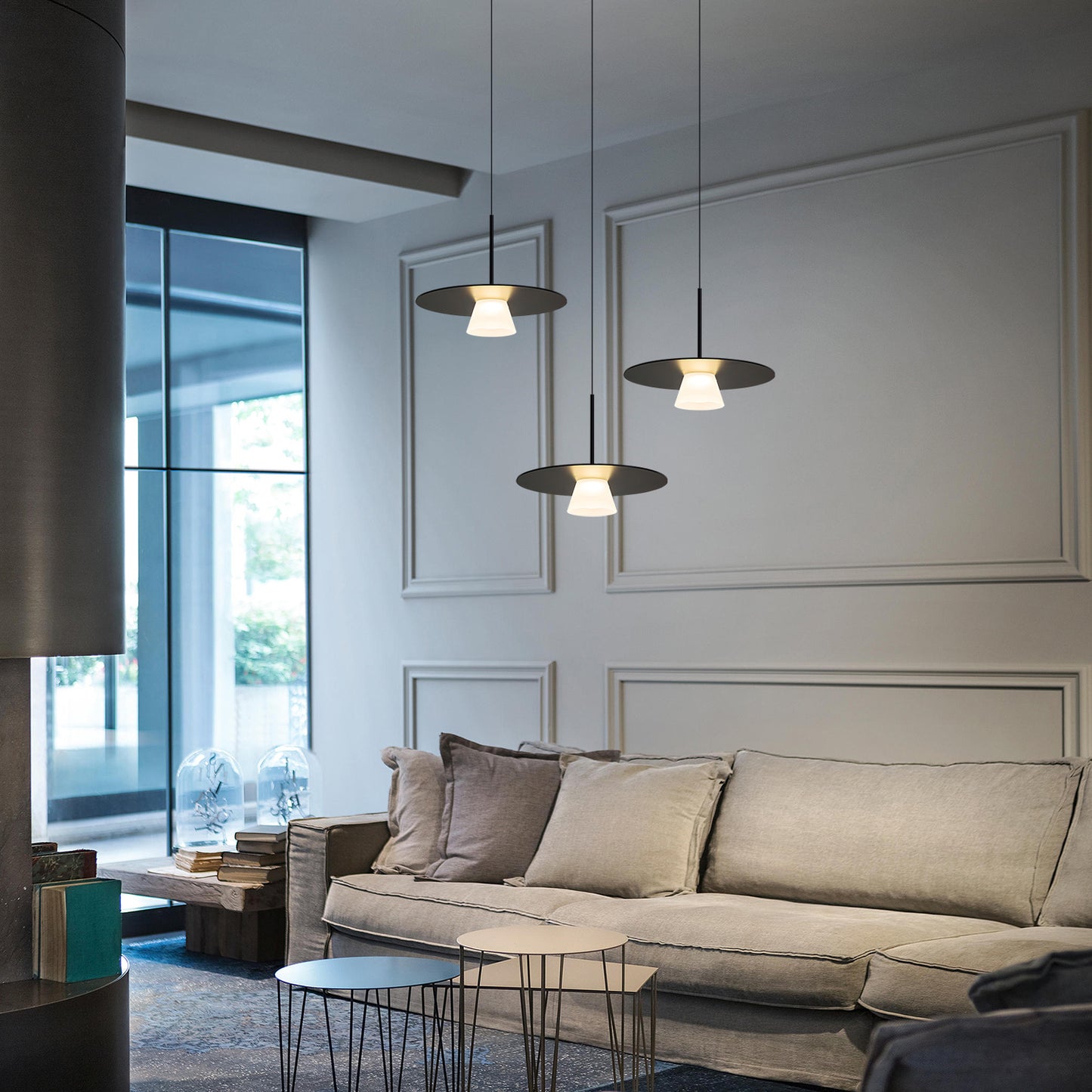 Sum Disc Pendant Light
