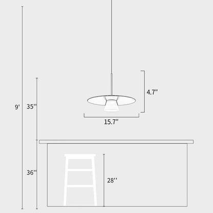 Sum Disc Pendant Light