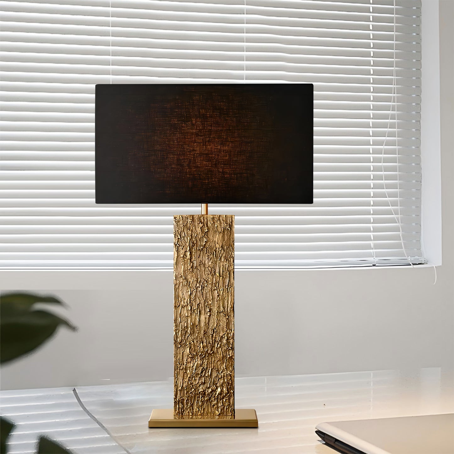 Textured Table Lamp