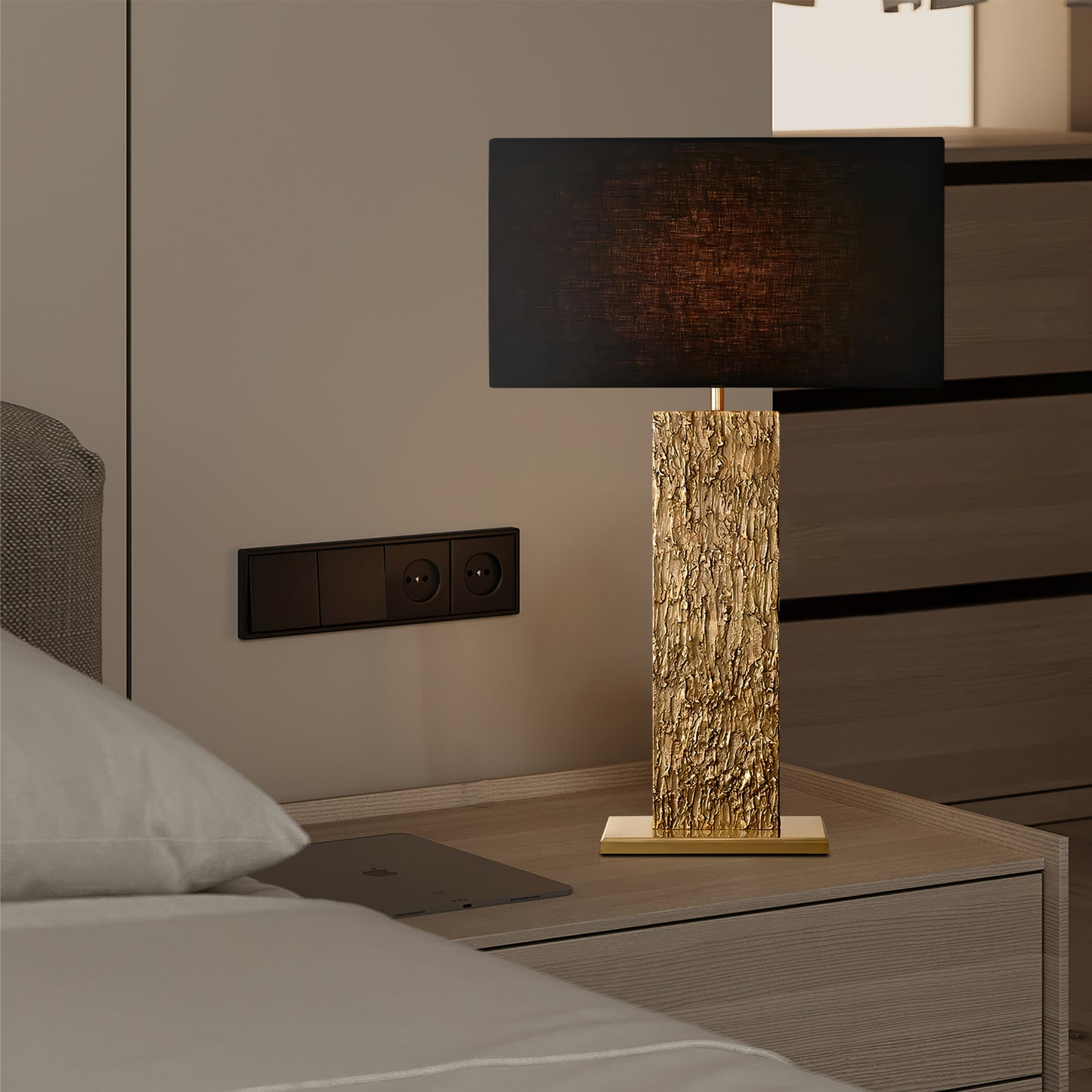 Textured Table Lamp