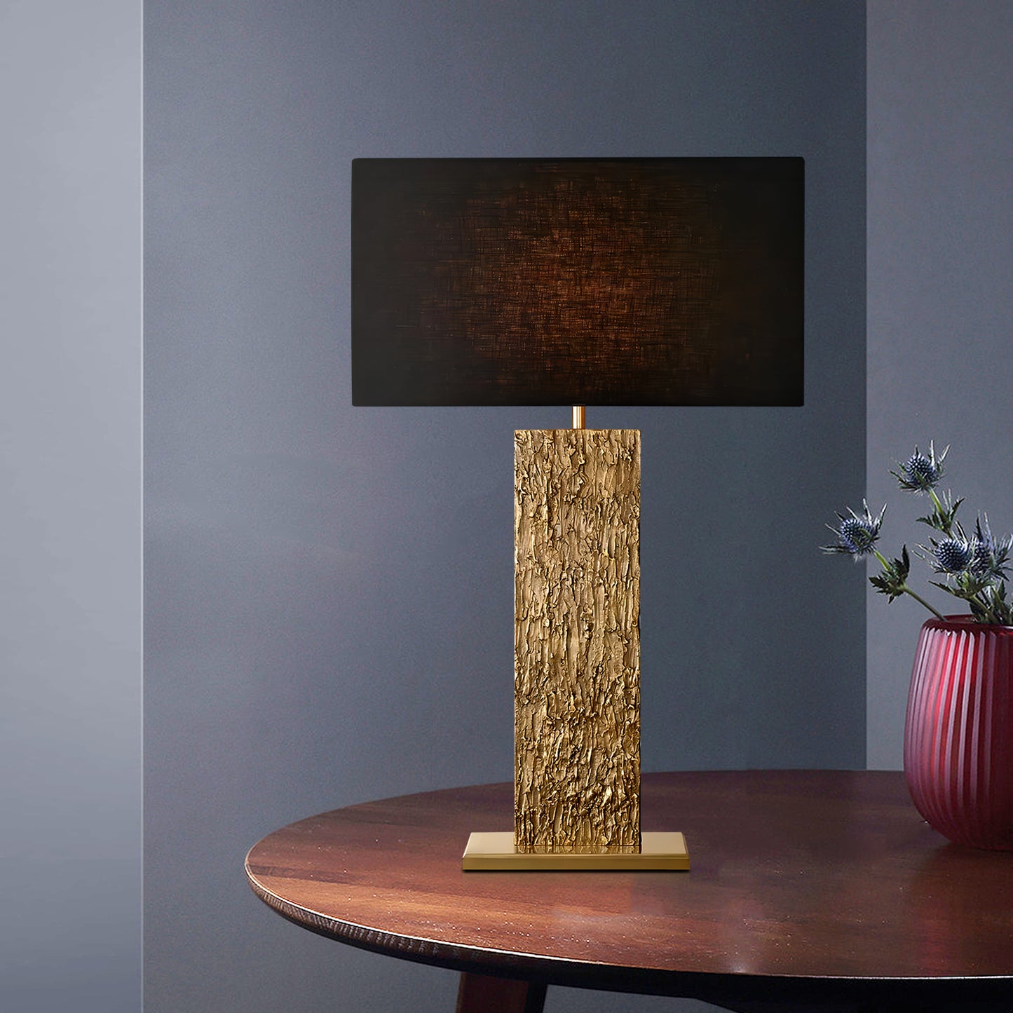 Textured Table Lamp