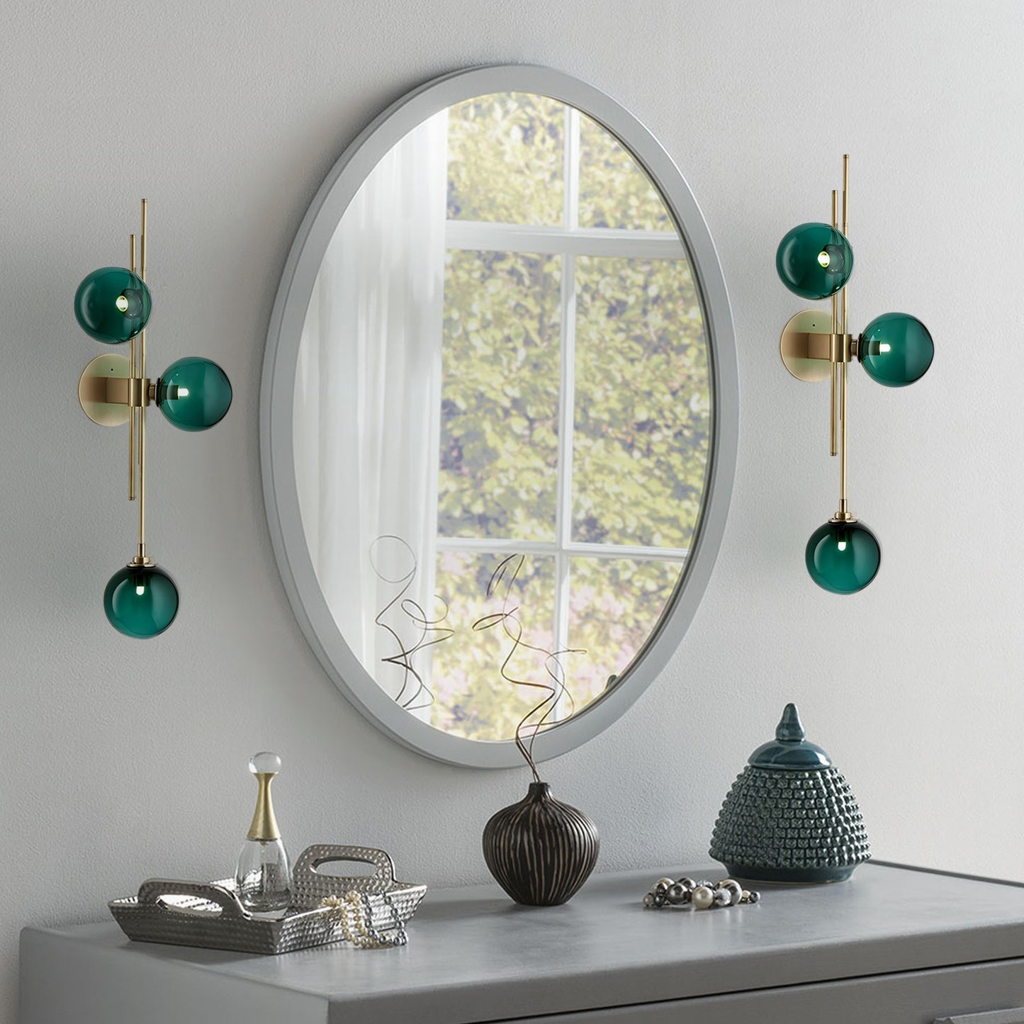 Tiaura Globe Wall Sconce