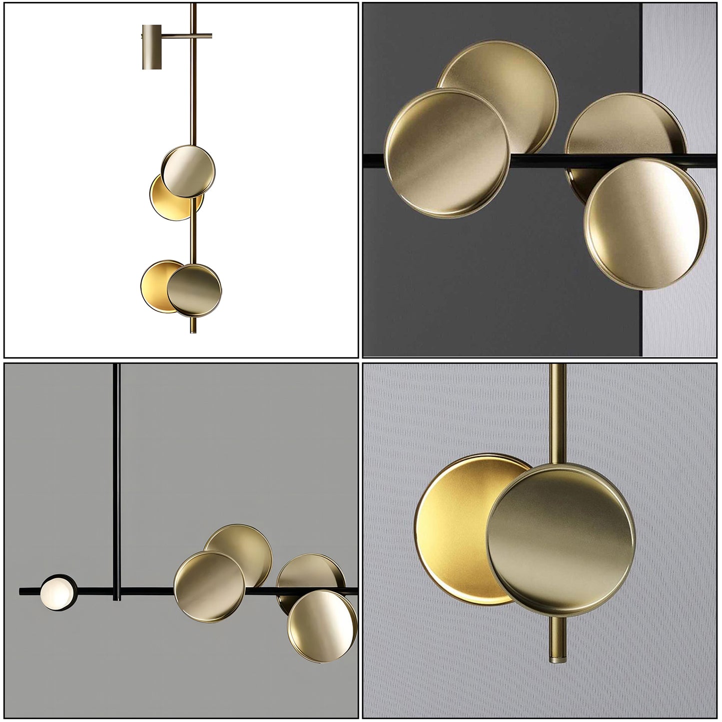 Typography Letter Pendant