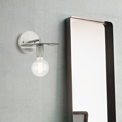 Utilitaire Disk Glass Sconce