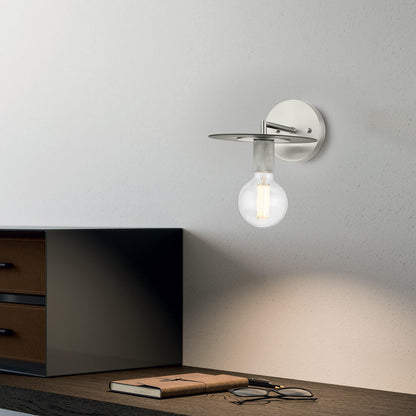Utilitaire Disk Glass Sconce