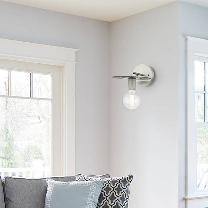 Utilitaire Disk Glass Sconce