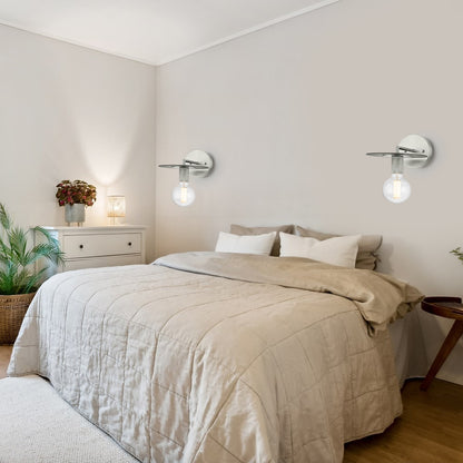 Utilitaire Disk Glass Sconce