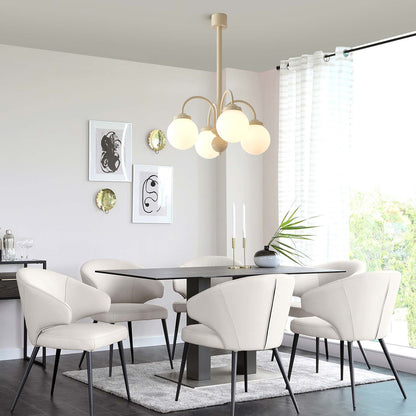 Vanilla Ball Chandelier
