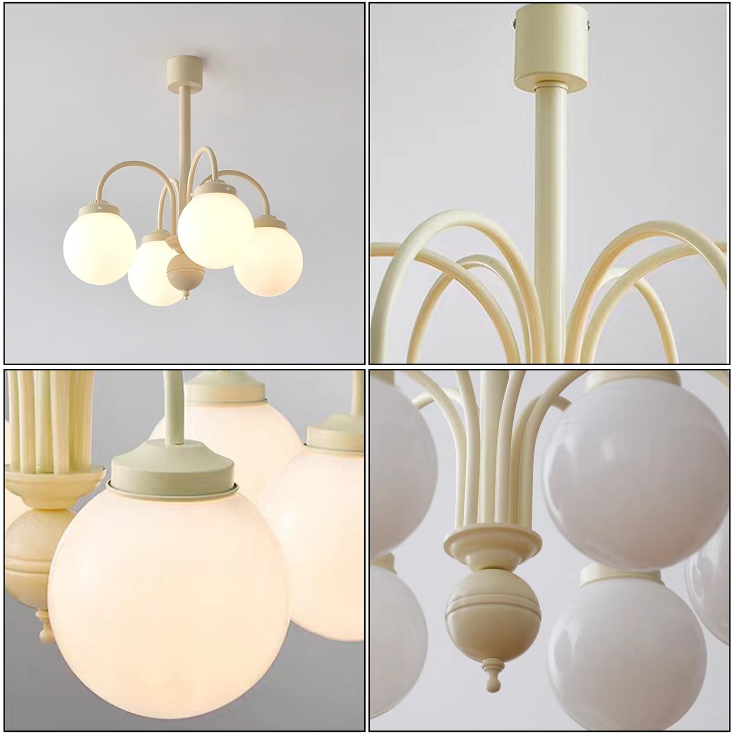 Vanilla Ball Chandelier