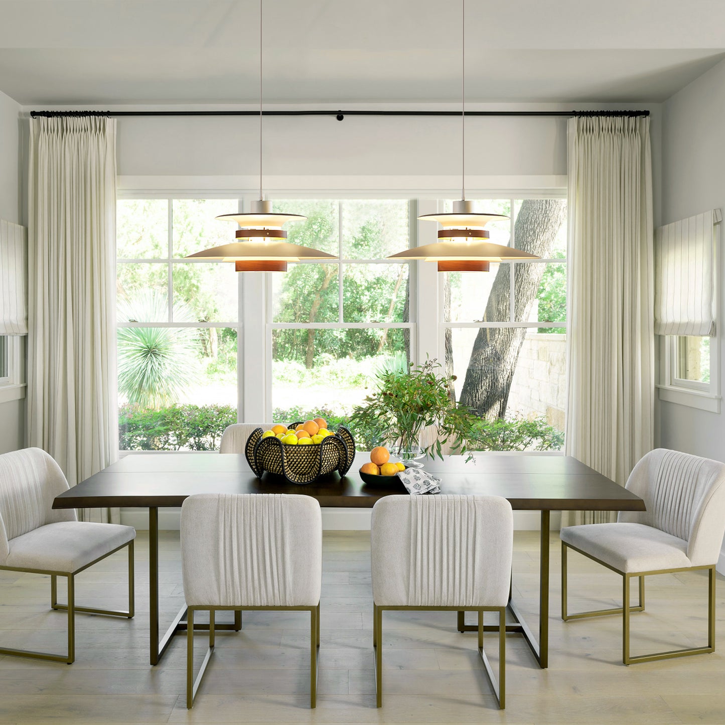 Walnut Pendant Light