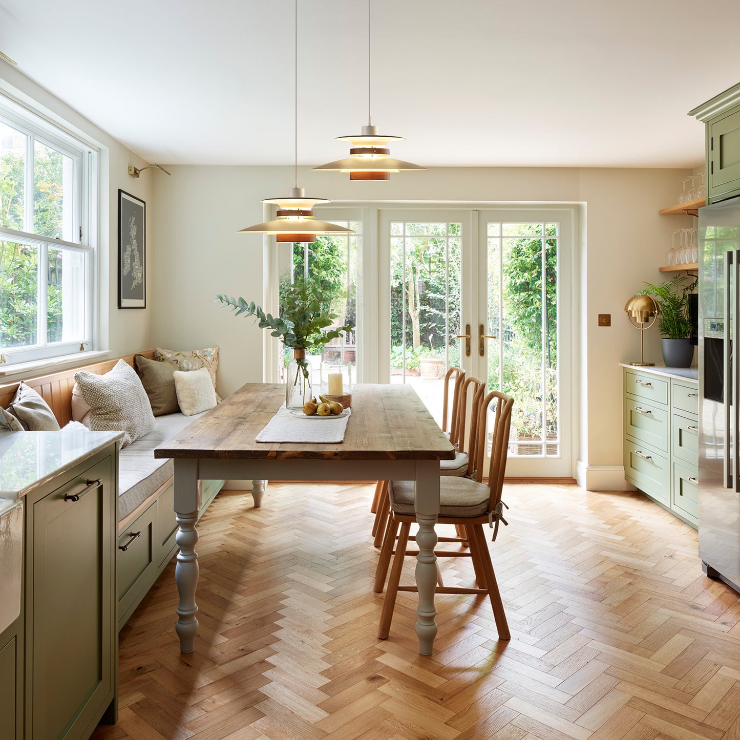 Walnut Pendant Light