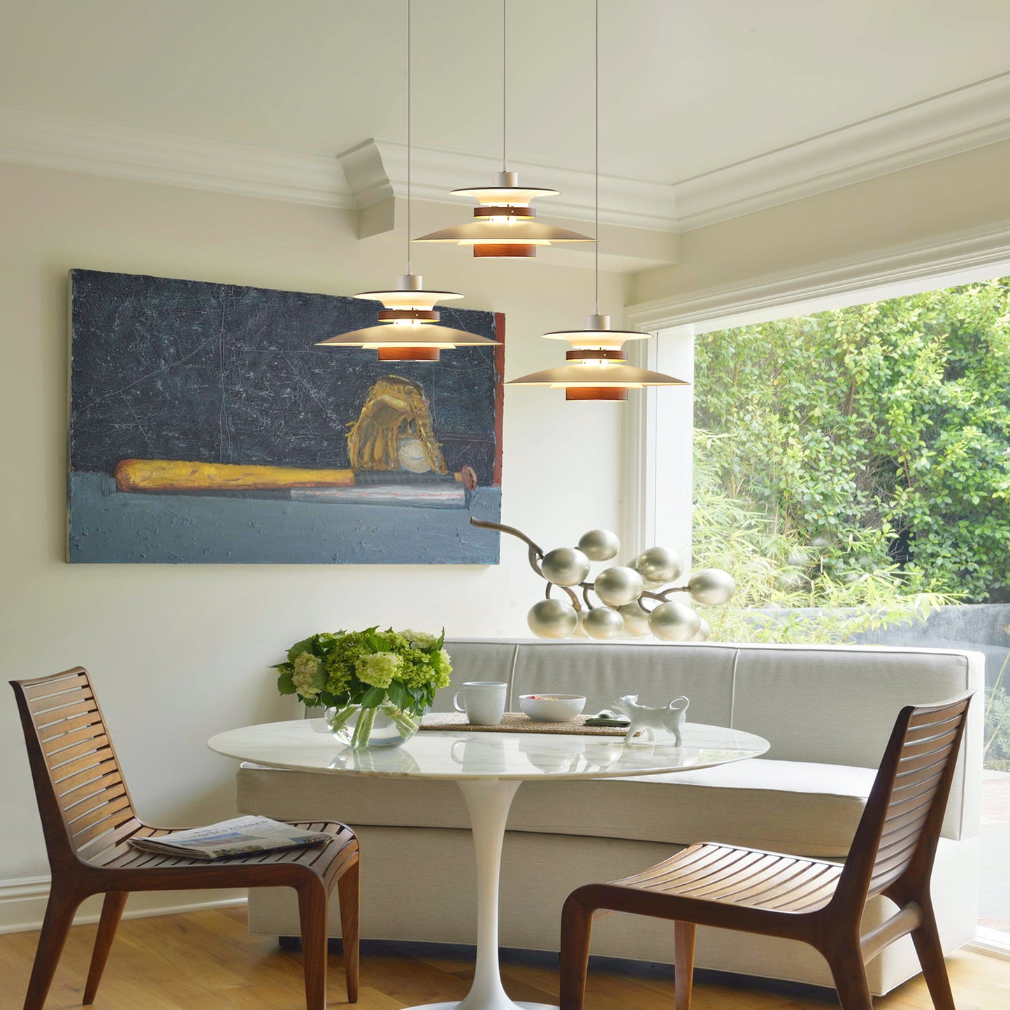 Walnut Pendant Light