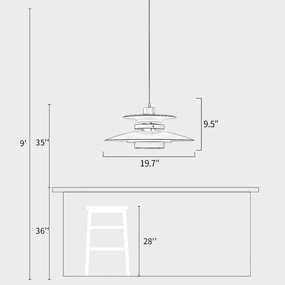 Walnut Pendant Light