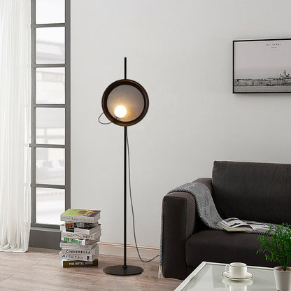 Wire Round Floor Lamp