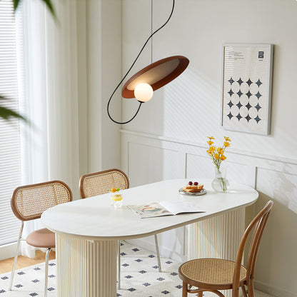 Wire Round Pendant Light