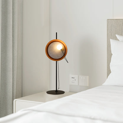 Wire Round Table Lamp