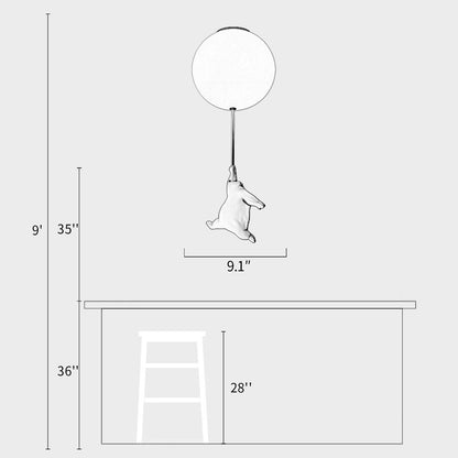 Wojtek Glass Pendant Lamp