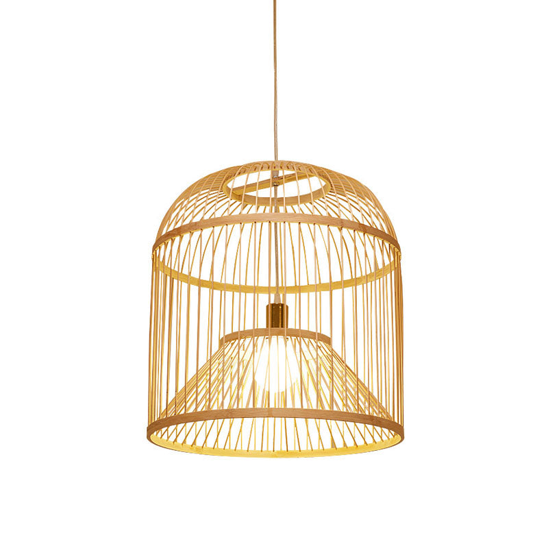 Rattan Woven Pendant Light